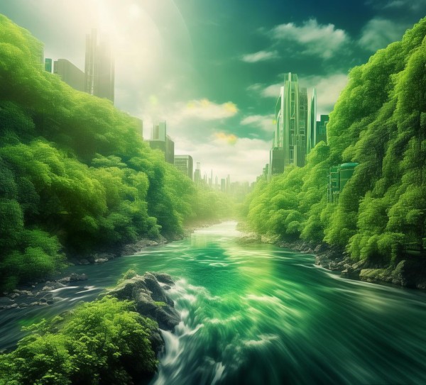 绿色动态壁纸，助力商务发展新路径